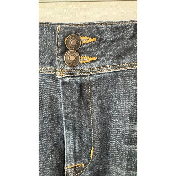 Hudson Collin Flap Skinny Jeans Women’s Size 30 Dark Wash Denim - Picture 10 of 16